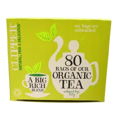 Clipper Teas - Everydays - Organic Tea - 80 Bags