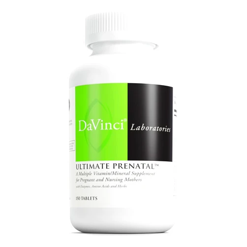 DaVinci Labs Ultimate Prenatal - Nutritional Supplement for Pregnant Women and Nursing Mothers to Support Healthy Pregnancy and Lactation* - With Vitamins, Minerals, Amino Acids and More - 150 Tablets
