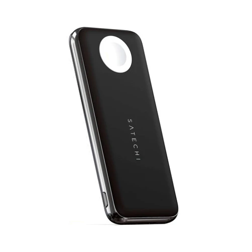 Satechi Quatro Wireless Power Bank 10,000 mAh Portable Charger. Compatible with iPhone 16 Pro Max/16 Pro/16/16 Plus, Apple Watch Ultra & Series 8/7/6/SE/5/4/3/2/1, AirPods Pro 2/1