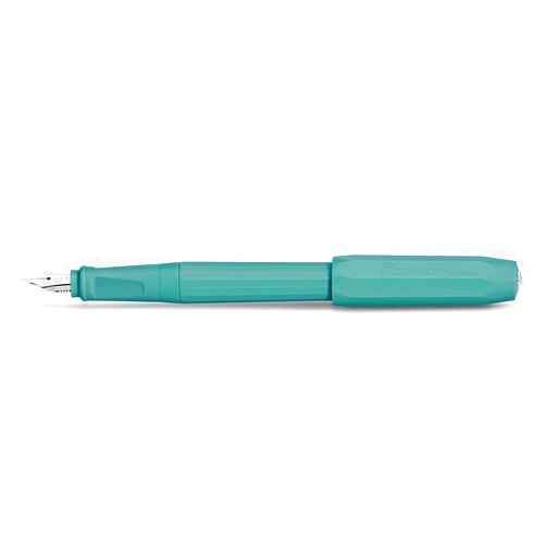 Kaweco Perkeo Breezy Teal 10002223 Fountain Pen Plastic Petrol Blue Line Width 15.5 cm