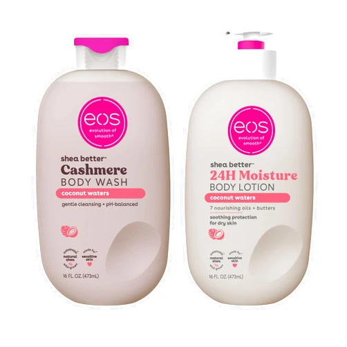 eos Shea Better Body Lotion+ Body Wash, Coconut Waters