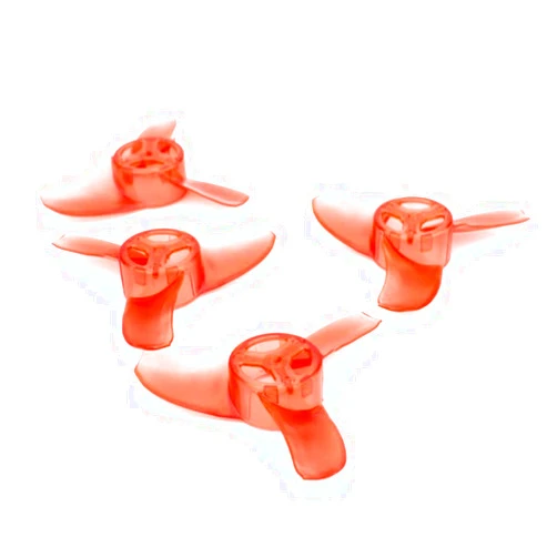 Occus Parts & Accessories 2 Pairs EMAX Tinyhawk Props 40mm 3 Paddle Propeller for Emax Tinyhawk Indoor FPV Racing Drone Spare Parts - (Color: Black)