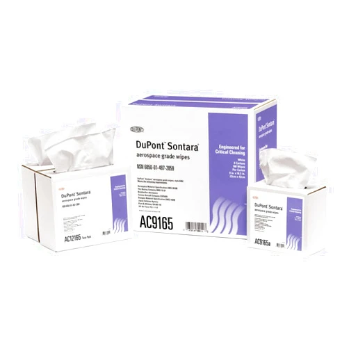 CRC AC1212 Dupont Sontara Creped Aircraft Wipe, Flat, 12
