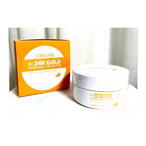 Generic Korea Skincare_24K GOLD HYDROGEL EYE PATCH 90g/ 60 sheet. Eye Patches for Puffiness, Bags, Dark Circles Under Eyes, Improve the Skin Around the Eyes to be Clearer and Younger.