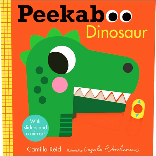 Camilla Reid,Ingela P Arrhenius Peekaboo: Dinosaur: (An Interactive Board Book for Babies & Toddlers with Mirror & Sliders to Push, Pull, or Turn. Cute Artwork Includes Friendly Dinosaurs of All Sizes.) (Peekaboo You)