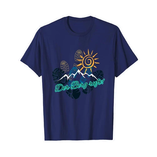 Himmlisch schöne Berg-Geschenke für Herren & Damen Gifts for Hikers and Mountaineers - The Mountain Calls T-Shirt