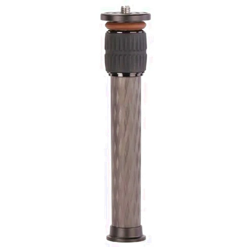 Leofoto Center Column, Add-On Tripod Extension, Carbon Fiber, Adjustable 2 Sections, Convertible Screw Stud, 3/8