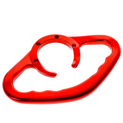 HKHBJK Motorcycle Passenger Handles for Kawasaki EX250 Ninja 250R 2008-2014 CNC Aluminum Passenger Handgrip Hand Grip Tank Grab Bar Clamp Ninja 300 EX300 2013-2017 (Color : Red)