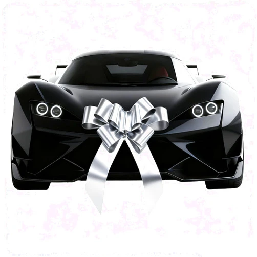Rozozo 30 inch Car Bow,Giant Gift Bow,Big Bow for Car Huge Car Bow,Big Bow for Gifts (Silver)