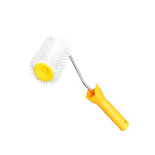 Aitoserlea Self Leveling Cement Defoaming Spike Roller Epoxy Roller Flooring Tools Remove Bubbles (10 inch)