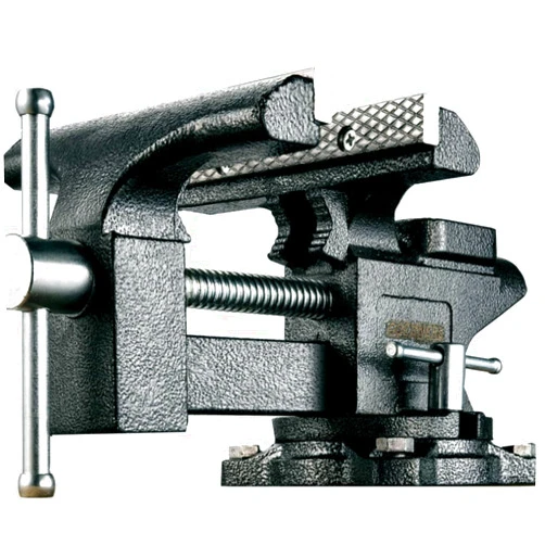 GOEHNER's [Upgraded] Bench Vise 6” - Table Vice For Workbench, Utility Vise with Heavy Duty Cast Iron, Multi-Jaw, 270 Degree Swivel Base, Larger Anvil, Easy Adjustment for Woodworking, Workshop DIY Uses