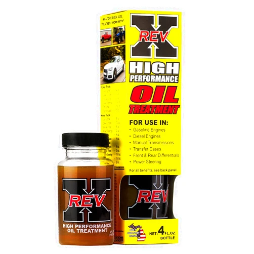 REV X High Performance Oil Additive - 4 fl. oz. (1 Pack)