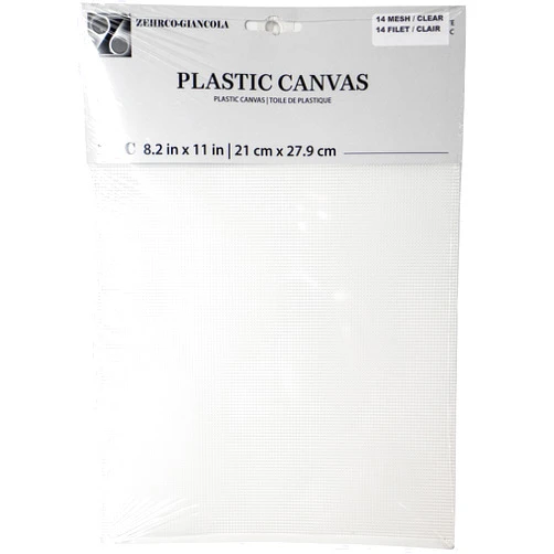 Zehrco-Giancola Perforated Plastic Canvas 14ct 8.25x11