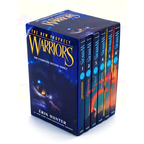 By Erin Hunter (Author) Warriors: The New Prophecy Box Set: Volumes 1 to 6: The Complete Second Series