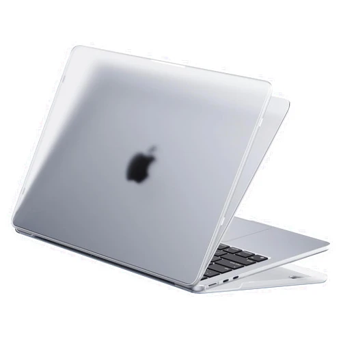 Soonjet Compatible for MacBook Air 13.6 inch Case M3 M2 2024-2022 Release Model A3113 A2681, Sturdy Protective Plastic Hard Shell Case Cover for MacBook Air M2 13 inch Case - Matte Clear