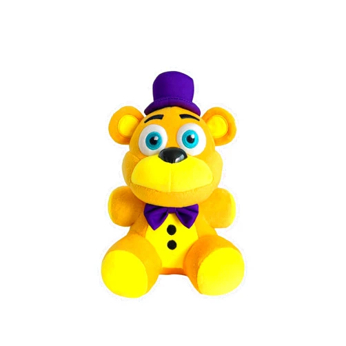 Gerdyni Stuffed Toy Fredbear V1 Plush Soft Huggable for Kid All Age Fan 7 Inch