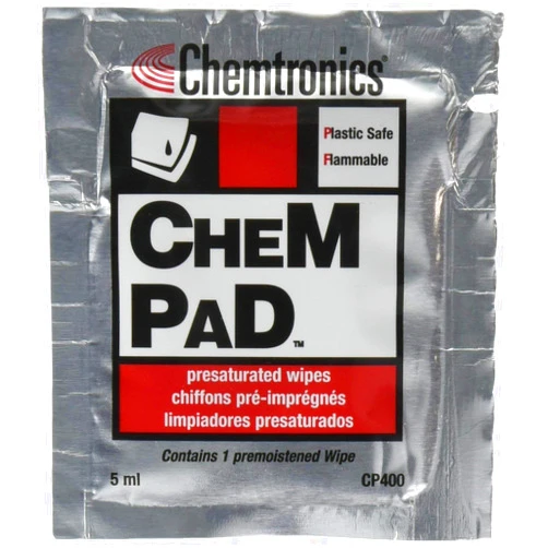 Chemtronics Chem Pad Presaturated Wipe 50 Pack-by-Chemtronics