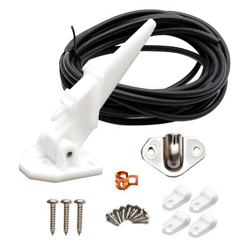 UOIENRT Marine Boat Speedometer Pitot Kit with 20 FT PVC Tubing Automatic Kick-up Tube Assembly Up to 80 MPH