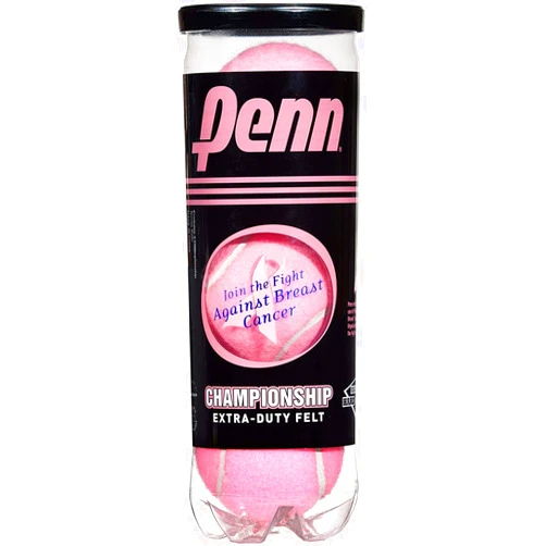 Penn Pink Championship Extra Duty Tennis Ball Can