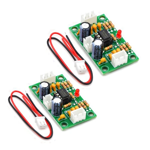 HiLetgo 2pcs NE5532 Audio Pre-Amplifier Module Digital Audio Front Amplifier Board Pre-Op Amp Preamplifier 5 Times Wide Voltage XH-A902 DC12~30V