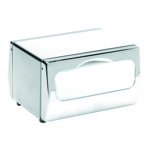 San Jamar H4001XC Chrome Fullfold Table-Top Napkin Dispenser