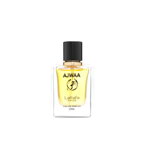 Lattafa Perfumes Ajwaa 20Ml (0.6Oz) | Mini Travel Size | Bergamot,Elemi,Dates & Lemon.