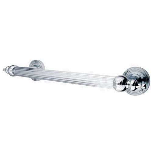 Kingston Brass DR710121 Designer Trimscape Templeton Grab Bar 12-Inch with TL TIP, Polished Chrome