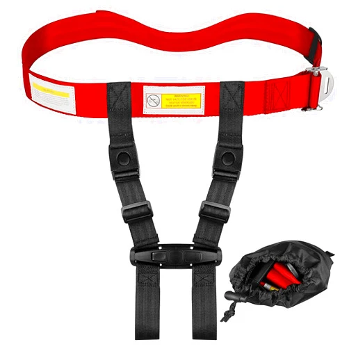 MED Supplies Is Us Child Airplane Safety Travel Harness - Safe and Comfortable Airplane Harness with Adjustable Straps - Airplane Travel Essentials for Kids and Toddlers