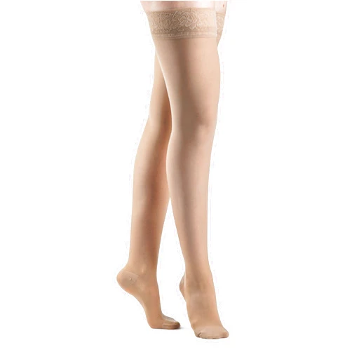 SIGVARIS Women’s Style Sheer 780 Closed Toe Thigh-Highs w/Grip Top 15-20mmHg