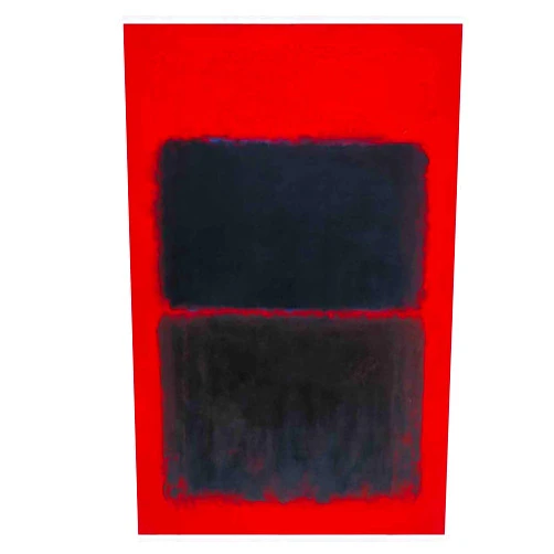 Yhh-dtx-nvv Mark Rothko Wall Art Canvas Abstract Picture Artwork Canvas Painting Poster Wall Art Print for Living Room Bedroom Office Home Wall Decor(Unframed,（45x68cm） 18x27inch)