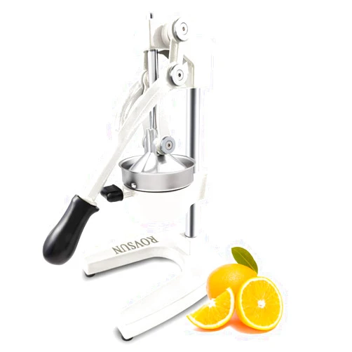 ROVSUN Commercial Grade Citrus Juicer Hand Press Manual Fruit Juicer Juice Squeezer Citrus Orange Lemon Pomegranate (White)