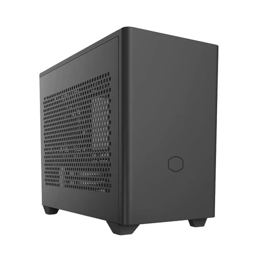 Cooler Master NR200 Mini-ITX PC Case, 330mm Horizontal Triple-Slot Mount GPU, 240mm|280mm AIO, SFX PSU 130mm, Compatible RX 7900 XTX|4080 Super, Vented Panels, DIY