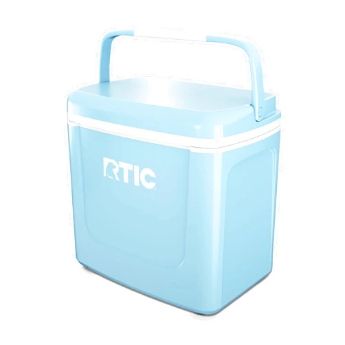 RTIC 8 QT Road Trip Personal Cooler, Small, Compact, Insulated, Portable Ice Chest Box for Food, Drink, Beverage, Beach, Camping, Picnic, Fishing, Boat, 12-Can Capacity