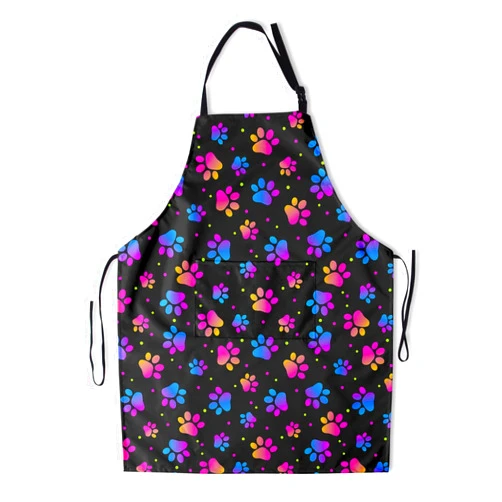 Kawani Adult apron with pockets, chef cooking apron