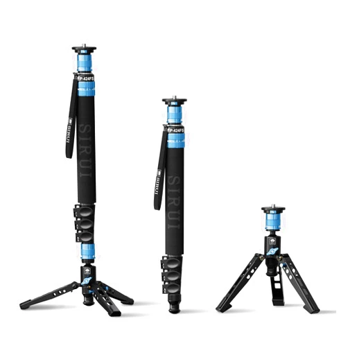 SIRUI P-424FS Carbon Fiber Monopod, 63
