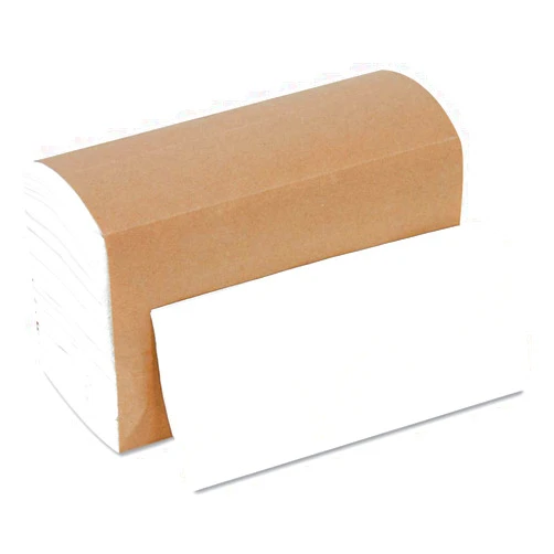 Boardwalk BWK8307 17 in. x 17 in. 1-Ply Dinner Napkin - White (250/Pack, 12 Packs/Carton)