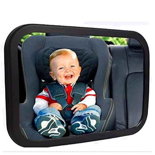 Shynerk Baby Car Mirror, Rear Facing Car Seat Mirror Safety for Infant Newborn, Baby Mirror with Wide Rearview & 360° Rotation, Shatterproof & Easy Assembled Crash Tested