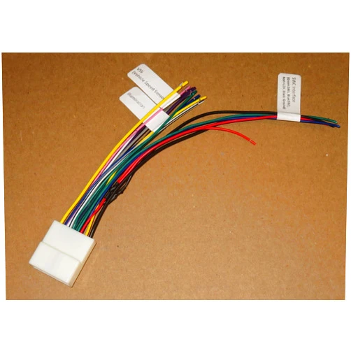 AutoHarnessHouse.com 20-pin Headunit/Radio Wiring Harness Compatible with Subaru/Nissan (with Steering Wheel Switch Wires)