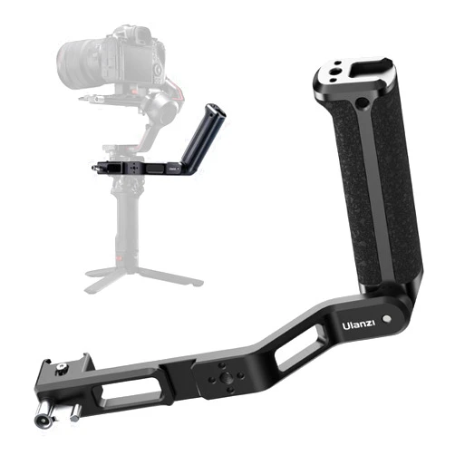 ULANZI CO19 Adjustable Sling Handgrip Gimbal Handle, DJI RS 4/4 Pro, DJI RS 3 Mini /3/3 PRO, DJI RSC 2/RS 2, Flexible 360° Adjustments & Rich Expansion, Ergonomic Grip for Low Angle Shots, Load 5KG