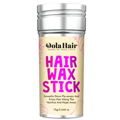Dolahair Hair Wax Stick - Flyaway Control and Styling Pomade for Kids, Women, and Men - Hair Bun Maker and Accessorie (1 Pack of Wax)