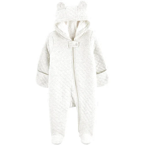 Simple Joys by Carter's unisex-baby Fleece Footed Jumpsuit Pram