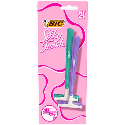 Bic Twin Select Silky Touch - 2 ct