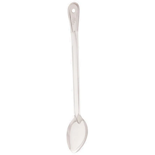 Winco BSOT-15 Solid Stainless Steel Basting Spoon, 15-Inch
