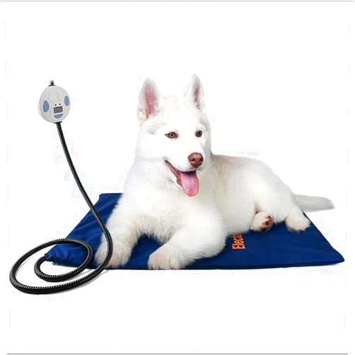 CCPWM Pet Heating Pad Electric with 7 Adjustable Temperature, Soft Cosy Removable Washable Cover Indoor Warming Mat for Dogs and Cats