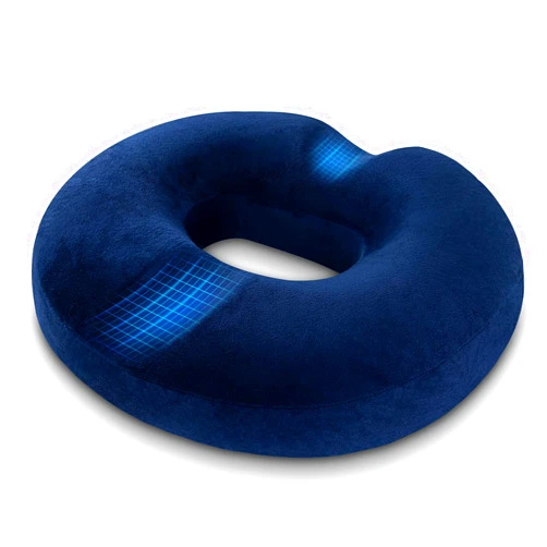 HOMCA Donut Pillow for Tailbone Pain, Hemorrhoid Pillows for Sitting After Surgery, Memory Foam Coccyx Cushion for Postpartum Pregnancy, Car Seat Office Chair Cushion for Pressure Relief