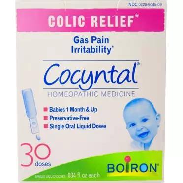 Cocyntal Boiron Cocyntal, 30 Doses, Homeopathic Medicine for Colic Relief 30 Count (Pack of 1)