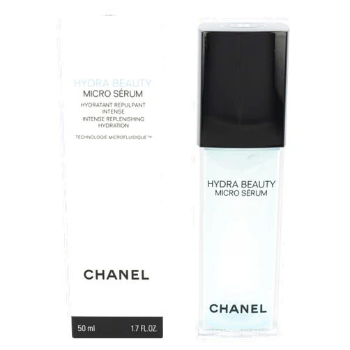 CHANEL Hydra Beauty Micro Serum Intense Replenishing Hydration for Unisex, 1.7 Fl Oz