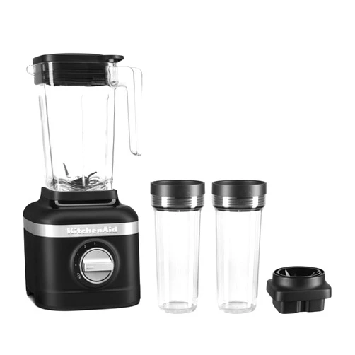 KitchenAid K150 3 Speed Ice Crushing Blender with 2 Personal Blender Jars - KSB1332BM