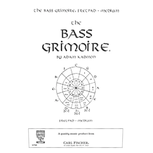 - Unknown The Bass Guitar Grimoire Fretpad - Medium - - Unknown - Carl Fischer - Guitar - GTA6