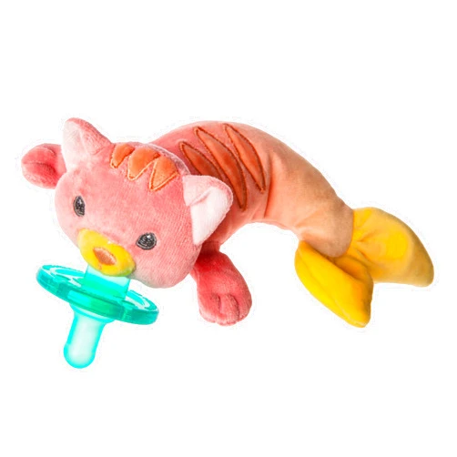 Mary Meyer WubbaNub Infant Pacifier, 6-Inches, Marina Mermaid Purrmaid Cat